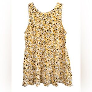 Yellow Daisy Summer Dress w/ Stretch!